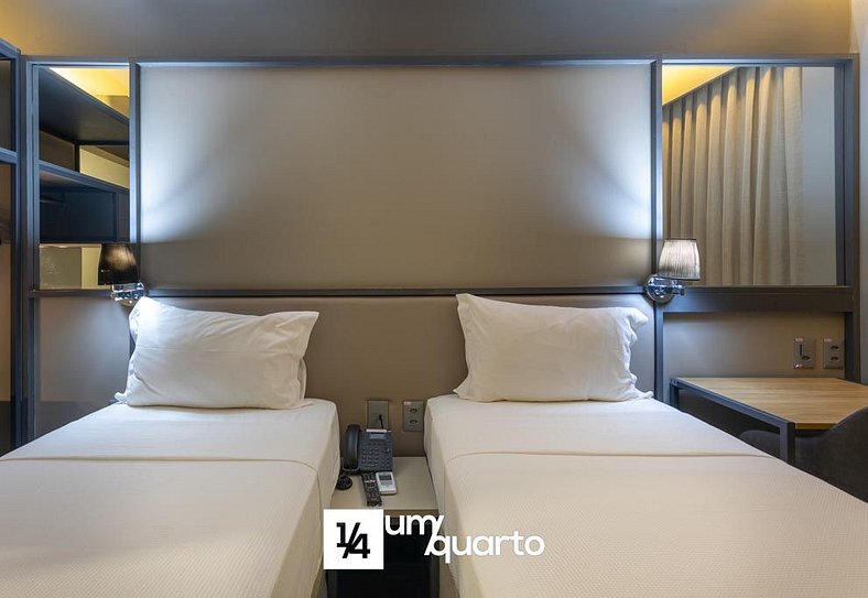 Apto. hotel Slaviero Campina Grande.