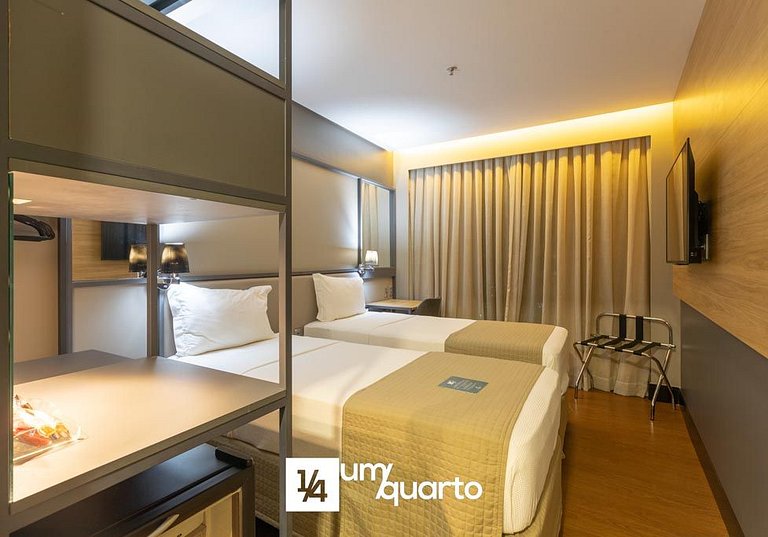 Apto. hotel Slaviero Campina Grande.